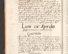 Zdjęcie nr 36 dla obiektu archiwalnego: Acta actorum causarum, sententiarum tam diffinitivarum quam interlocutoriam, obligationum, constitutionum, contractuum etc. coram reverendo patre domino Petro Porembski preposito Oswieczimensi, canonico et officiali Cracoviensi de anno Domini millesimo DºLº quarto, indictione duodecima, pontificatus sanctissimi in Christo patris et domini nostri domini Julii divina providencia papae eius nominis tercii, anno quarto, a die et mense infrasciptis continuantur