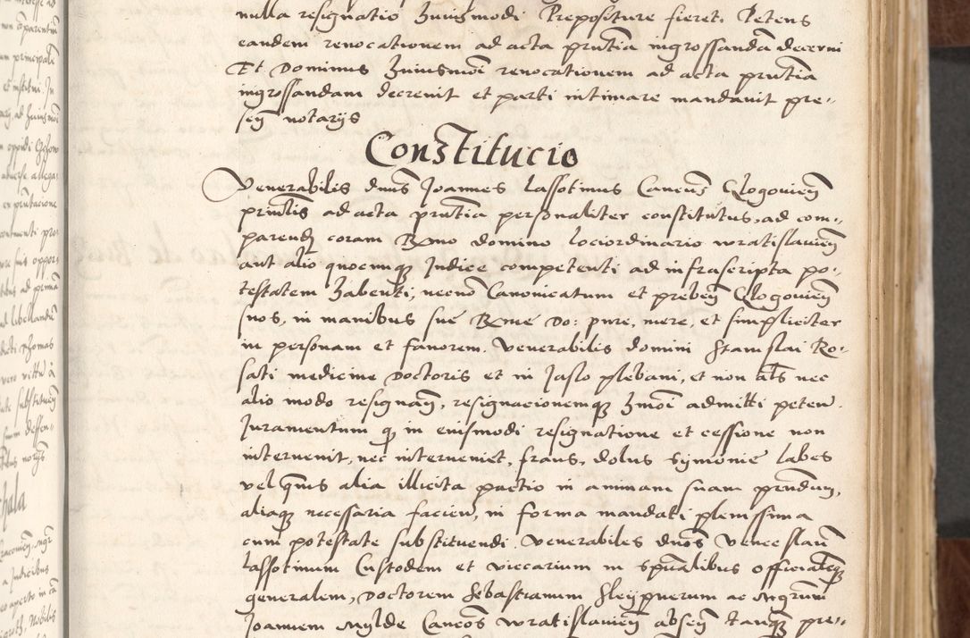 Zdjęcie nr 23 dla obiektu archiwalnego: Acta actorum causarum, sententiarum tam diffinitivarum quam interlocutoriam, obligationum, constitutionum, contractuum etc. coram reverendo patre domino Petro Porembski preposito Oswieczimensi, canonico et officiali Cracoviensi de anno Domini millesimo DºLº quarto, indictione duodecima, pontificatus sanctissimi in Christo patris et domini nostri domini Julii divina providencia papae eius nominis tercii, anno quarto, a die et mense infrasciptis continuantur