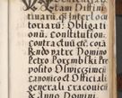 Zdjęcie nr 9 dla obiektu archiwalnego: Acta actorum causarum, sententiarum tam diffinitivarum quam interlocutoriam, obligationum, constitutionum, contractuum etc. coram reverendo patre domino Petro Porembski preposito Oswieczimensi, canonico et officiali Cracoviensi de anno Domini millesimo DºLº quarto, indictione duodecima, pontificatus sanctissimi in Christo patris et domini nostri domini Julii divina providencia papae eius nominis tercii, anno quarto, a die et mense infrasciptis continuantur