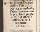 Zdjęcie nr 10 dla obiektu archiwalnego: Acta actorum causarum, sententiarum tam diffinitivarum quam interlocutoriam, obligationum, constitutionum, contractuum etc. coram reverendo patre domino Petro Porembski preposito Oswieczimensi, canonico et officiali Cracoviensi de anno Domini millesimo DºLº quarto, indictione duodecima, pontificatus sanctissimi in Christo patris et domini nostri domini Julii divina providencia papae eius nominis tercii, anno quarto, a die et mense infrasciptis continuantur