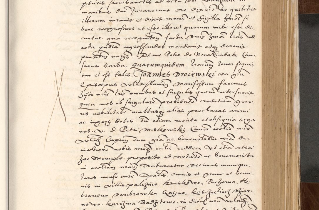 Zdjęcie nr 395 dla obiektu archiwalnego: Acta actorum causarum, sententiarum tam diffinitivarum quam interlocutoriam, obligationum, constitutionum, contractuum etc. coram reverendo patre domino Petro Porembski preposito Oswieczimensi, canonico et officiali Cracoviensi de anno Domini millesimo DºLº quarto, indictione duodecima, pontificatus sanctissimi in Christo patris et domini nostri domini Julii divina providencia papae eius nominis tercii, anno quarto, a die et mense infrasciptis continuantur