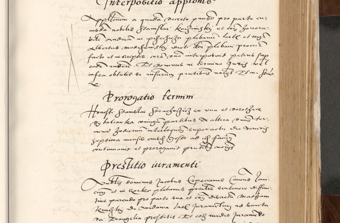 Zdjęcie nr 377 dla obiektu archiwalnego: Acta actorum causarum, sententiarum tam diffinitivarum quam interlocutoriam, obligationum, constitutionum, contractuum etc. coram reverendo patre domino Petro Porembski preposito Oswieczimensi, canonico et officiali Cracoviensi de anno Domini millesimo DºLº quarto, indictione duodecima, pontificatus sanctissimi in Christo patris et domini nostri domini Julii divina providencia papae eius nominis tercii, anno quarto, a die et mense infrasciptis continuantur