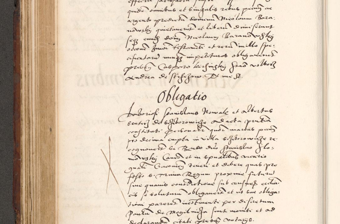 Zdjęcie nr 372 dla obiektu archiwalnego: Acta actorum causarum, sententiarum tam diffinitivarum quam interlocutoriam, obligationum, constitutionum, contractuum etc. coram reverendo patre domino Petro Porembski preposito Oswieczimensi, canonico et officiali Cracoviensi de anno Domini millesimo DºLº quarto, indictione duodecima, pontificatus sanctissimi in Christo patris et domini nostri domini Julii divina providencia papae eius nominis tercii, anno quarto, a die et mense infrasciptis continuantur
