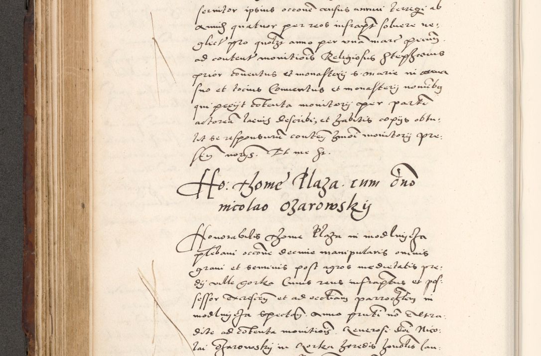 Zdjęcie nr 362 dla obiektu archiwalnego: Acta actorum causarum, sententiarum tam diffinitivarum quam interlocutoriam, obligationum, constitutionum, contractuum etc. coram reverendo patre domino Petro Porembski preposito Oswieczimensi, canonico et officiali Cracoviensi de anno Domini millesimo DºLº quarto, indictione duodecima, pontificatus sanctissimi in Christo patris et domini nostri domini Julii divina providencia papae eius nominis tercii, anno quarto, a die et mense infrasciptis continuantur