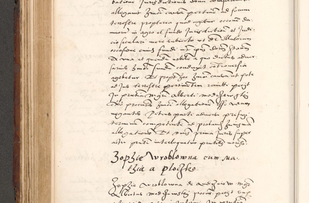 Zdjęcie nr 364 dla obiektu archiwalnego: Acta actorum causarum, sententiarum tam diffinitivarum quam interlocutoriam, obligationum, constitutionum, contractuum etc. coram reverendo patre domino Petro Porembski preposito Oswieczimensi, canonico et officiali Cracoviensi de anno Domini millesimo DºLº quarto, indictione duodecima, pontificatus sanctissimi in Christo patris et domini nostri domini Julii divina providencia papae eius nominis tercii, anno quarto, a die et mense infrasciptis continuantur