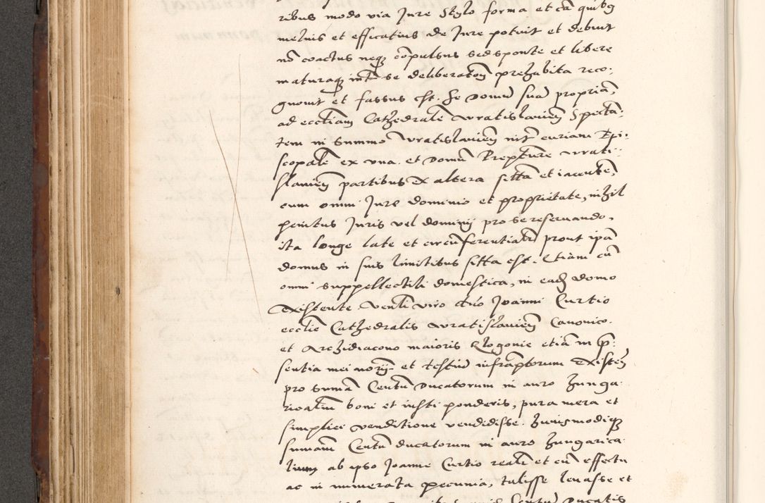 Zdjęcie nr 358 dla obiektu archiwalnego: Acta actorum causarum, sententiarum tam diffinitivarum quam interlocutoriam, obligationum, constitutionum, contractuum etc. coram reverendo patre domino Petro Porembski preposito Oswieczimensi, canonico et officiali Cracoviensi de anno Domini millesimo DºLº quarto, indictione duodecima, pontificatus sanctissimi in Christo patris et domini nostri domini Julii divina providencia papae eius nominis tercii, anno quarto, a die et mense infrasciptis continuantur