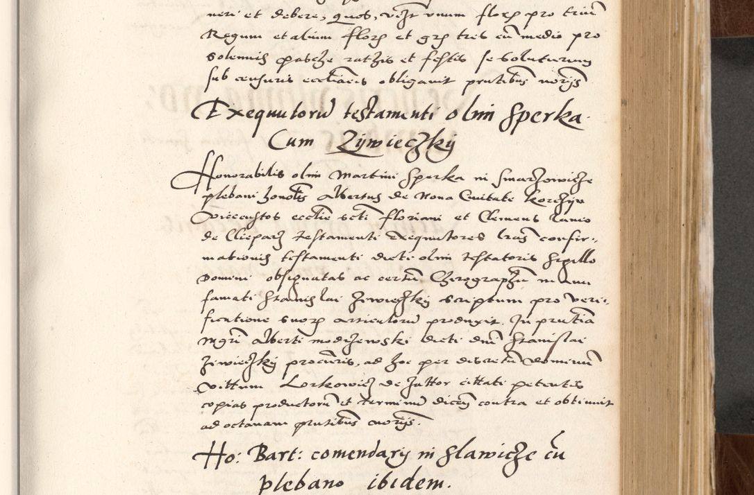 Zdjęcie nr 355 dla obiektu archiwalnego: Acta actorum causarum, sententiarum tam diffinitivarum quam interlocutoriam, obligationum, constitutionum, contractuum etc. coram reverendo patre domino Petro Porembski preposito Oswieczimensi, canonico et officiali Cracoviensi de anno Domini millesimo DºLº quarto, indictione duodecima, pontificatus sanctissimi in Christo patris et domini nostri domini Julii divina providencia papae eius nominis tercii, anno quarto, a die et mense infrasciptis continuantur