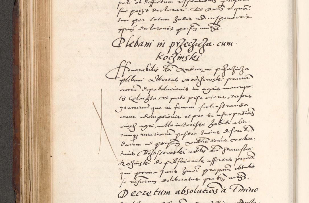 Zdjęcie nr 322 dla obiektu archiwalnego: Acta actorum causarum, sententiarum tam diffinitivarum quam interlocutoriam, obligationum, constitutionum, contractuum etc. coram reverendo patre domino Petro Porembski preposito Oswieczimensi, canonico et officiali Cracoviensi de anno Domini millesimo DºLº quarto, indictione duodecima, pontificatus sanctissimi in Christo patris et domini nostri domini Julii divina providencia papae eius nominis tercii, anno quarto, a die et mense infrasciptis continuantur