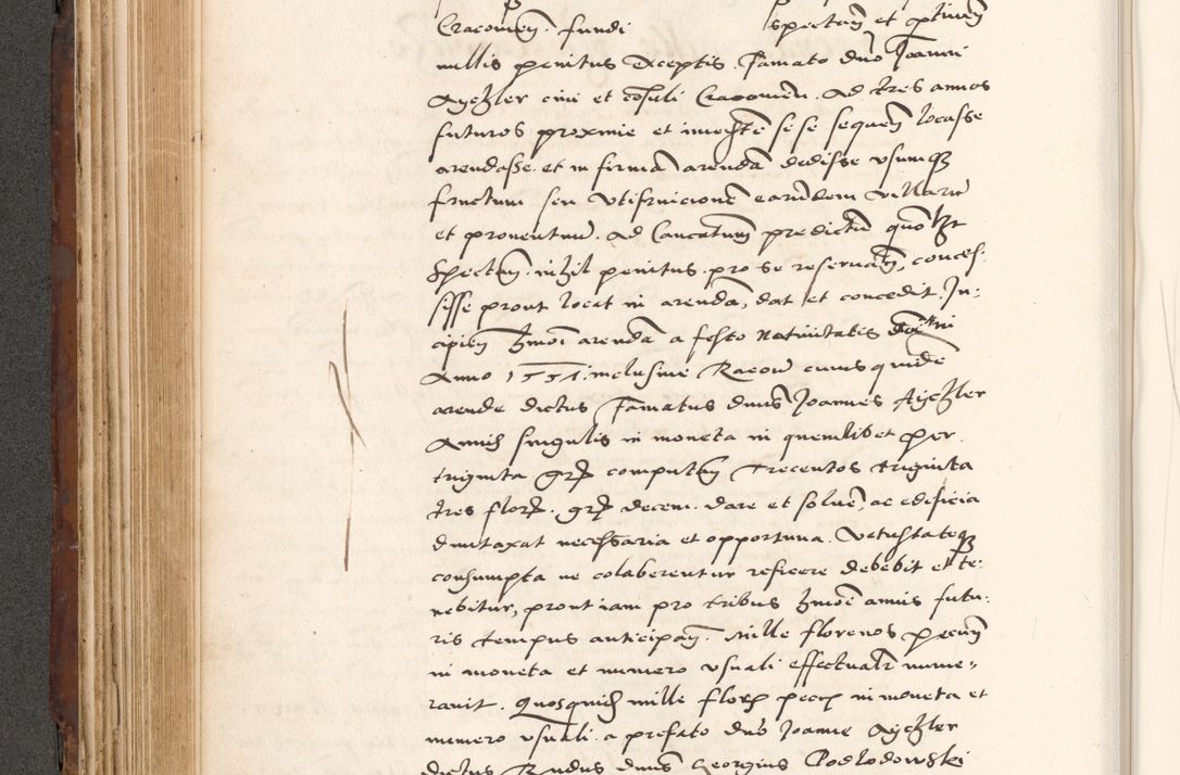 Zdjęcie nr 318 dla obiektu archiwalnego: Acta actorum causarum, sententiarum tam diffinitivarum quam interlocutoriam, obligationum, constitutionum, contractuum etc. coram reverendo patre domino Petro Porembski preposito Oswieczimensi, canonico et officiali Cracoviensi de anno Domini millesimo DºLº quarto, indictione duodecima, pontificatus sanctissimi in Christo patris et domini nostri domini Julii divina providencia papae eius nominis tercii, anno quarto, a die et mense infrasciptis continuantur