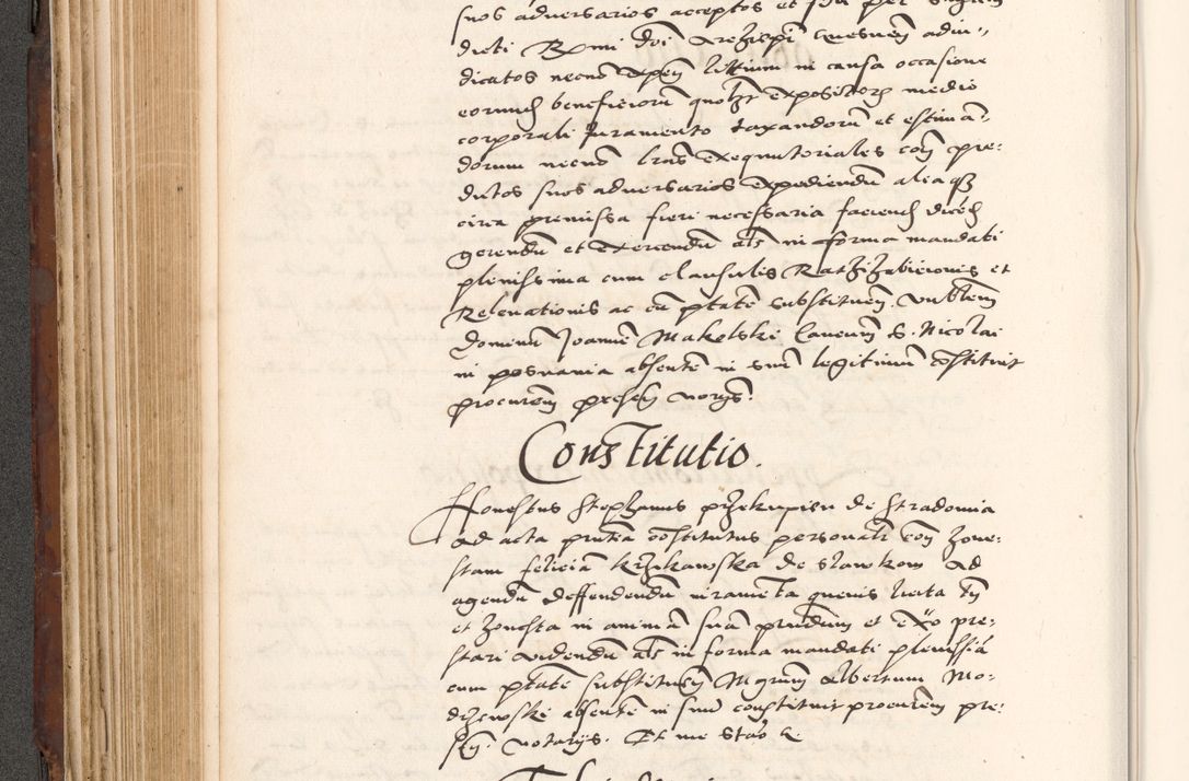 Zdjęcie nr 310 dla obiektu archiwalnego: Acta actorum causarum, sententiarum tam diffinitivarum quam interlocutoriam, obligationum, constitutionum, contractuum etc. coram reverendo patre domino Petro Porembski preposito Oswieczimensi, canonico et officiali Cracoviensi de anno Domini millesimo DºLº quarto, indictione duodecima, pontificatus sanctissimi in Christo patris et domini nostri domini Julii divina providencia papae eius nominis tercii, anno quarto, a die et mense infrasciptis continuantur