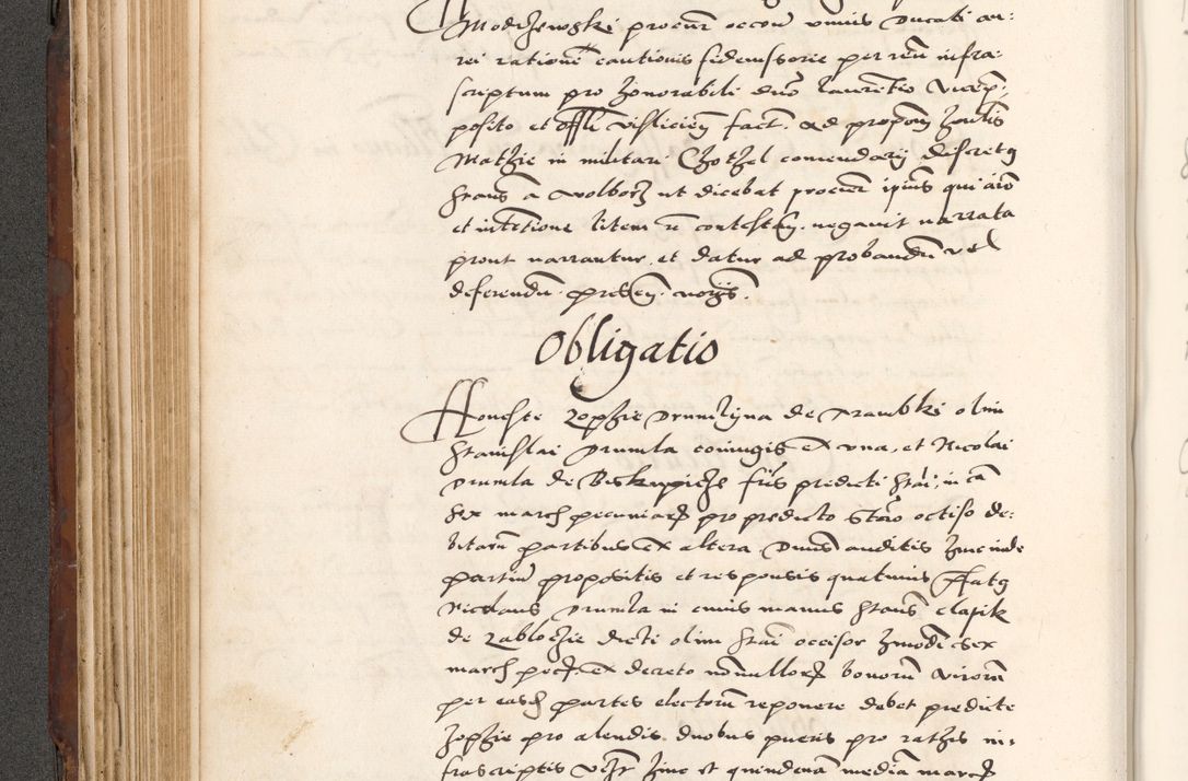 Zdjęcie nr 270 dla obiektu archiwalnego: Acta actorum causarum, sententiarum tam diffinitivarum quam interlocutoriam, obligationum, constitutionum, contractuum etc. coram reverendo patre domino Petro Porembski preposito Oswieczimensi, canonico et officiali Cracoviensi de anno Domini millesimo DºLº quarto, indictione duodecima, pontificatus sanctissimi in Christo patris et domini nostri domini Julii divina providencia papae eius nominis tercii, anno quarto, a die et mense infrasciptis continuantur