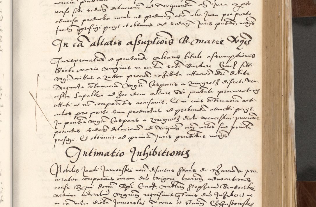 Zdjęcie nr 257 dla obiektu archiwalnego: Acta actorum causarum, sententiarum tam diffinitivarum quam interlocutoriam, obligationum, constitutionum, contractuum etc. coram reverendo patre domino Petro Porembski preposito Oswieczimensi, canonico et officiali Cracoviensi de anno Domini millesimo DºLº quarto, indictione duodecima, pontificatus sanctissimi in Christo patris et domini nostri domini Julii divina providencia papae eius nominis tercii, anno quarto, a die et mense infrasciptis continuantur