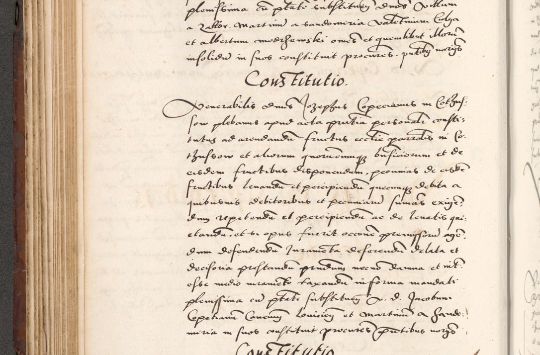 Zdjęcie nr 244 dla obiektu archiwalnego: Acta actorum causarum, sententiarum tam diffinitivarum quam interlocutoriam, obligationum, constitutionum, contractuum etc. coram reverendo patre domino Petro Porembski preposito Oswieczimensi, canonico et officiali Cracoviensi de anno Domini millesimo DºLº quarto, indictione duodecima, pontificatus sanctissimi in Christo patris et domini nostri domini Julii divina providencia papae eius nominis tercii, anno quarto, a die et mense infrasciptis continuantur