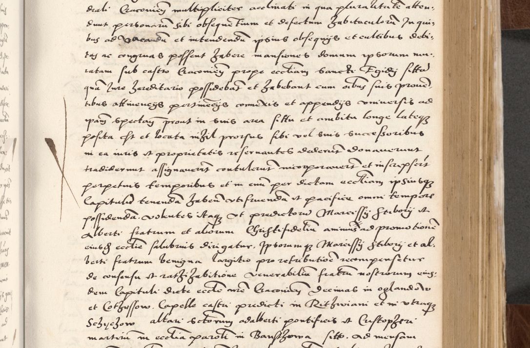 Zdjęcie nr 241 dla obiektu archiwalnego: Acta actorum causarum, sententiarum tam diffinitivarum quam interlocutoriam, obligationum, constitutionum, contractuum etc. coram reverendo patre domino Petro Porembski preposito Oswieczimensi, canonico et officiali Cracoviensi de anno Domini millesimo DºLº quarto, indictione duodecima, pontificatus sanctissimi in Christo patris et domini nostri domini Julii divina providencia papae eius nominis tercii, anno quarto, a die et mense infrasciptis continuantur