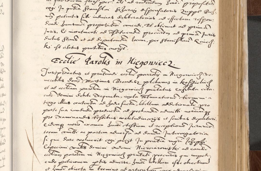 Zdjęcie nr 229 dla obiektu archiwalnego: Acta actorum causarum, sententiarum tam diffinitivarum quam interlocutoriam, obligationum, constitutionum, contractuum etc. coram reverendo patre domino Petro Porembski preposito Oswieczimensi, canonico et officiali Cracoviensi de anno Domini millesimo DºLº quarto, indictione duodecima, pontificatus sanctissimi in Christo patris et domini nostri domini Julii divina providencia papae eius nominis tercii, anno quarto, a die et mense infrasciptis continuantur
