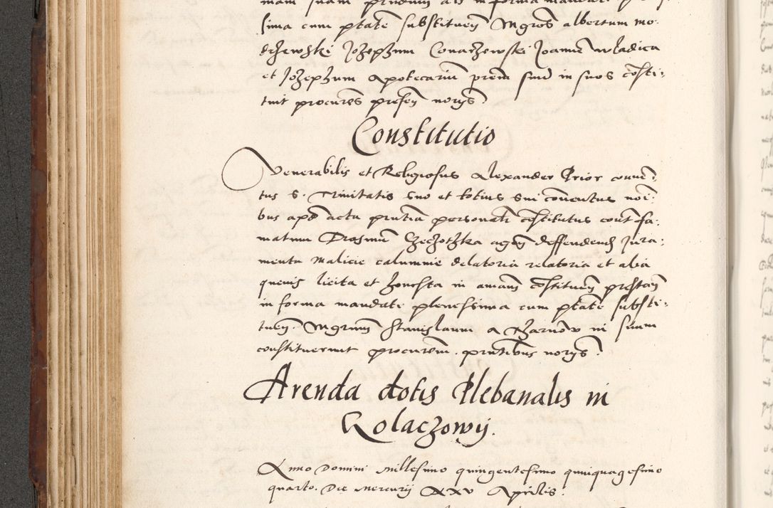 Zdjęcie nr 234 dla obiektu archiwalnego: Acta actorum causarum, sententiarum tam diffinitivarum quam interlocutoriam, obligationum, constitutionum, contractuum etc. coram reverendo patre domino Petro Porembski preposito Oswieczimensi, canonico et officiali Cracoviensi de anno Domini millesimo DºLº quarto, indictione duodecima, pontificatus sanctissimi in Christo patris et domini nostri domini Julii divina providencia papae eius nominis tercii, anno quarto, a die et mense infrasciptis continuantur