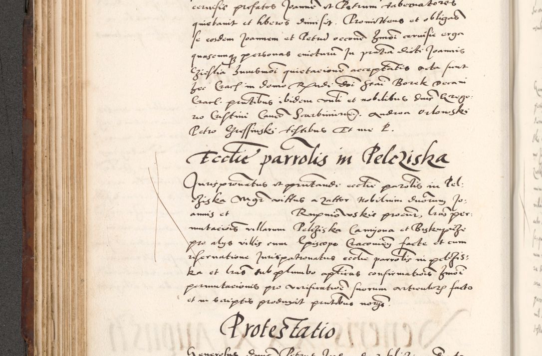 Zdjęcie nr 226 dla obiektu archiwalnego: Acta actorum causarum, sententiarum tam diffinitivarum quam interlocutoriam, obligationum, constitutionum, contractuum etc. coram reverendo patre domino Petro Porembski preposito Oswieczimensi, canonico et officiali Cracoviensi de anno Domini millesimo DºLº quarto, indictione duodecima, pontificatus sanctissimi in Christo patris et domini nostri domini Julii divina providencia papae eius nominis tercii, anno quarto, a die et mense infrasciptis continuantur