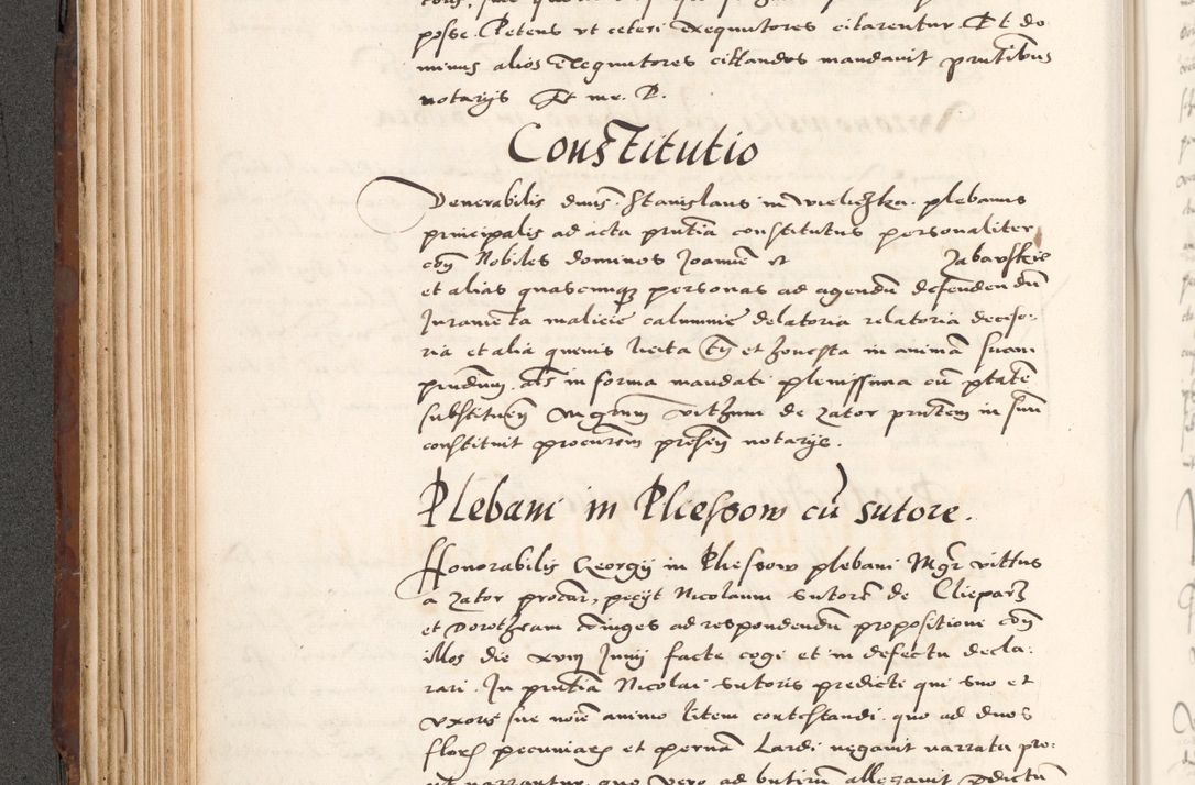 Zdjęcie nr 222 dla obiektu archiwalnego: Acta actorum causarum, sententiarum tam diffinitivarum quam interlocutoriam, obligationum, constitutionum, contractuum etc. coram reverendo patre domino Petro Porembski preposito Oswieczimensi, canonico et officiali Cracoviensi de anno Domini millesimo DºLº quarto, indictione duodecima, pontificatus sanctissimi in Christo patris et domini nostri domini Julii divina providencia papae eius nominis tercii, anno quarto, a die et mense infrasciptis continuantur