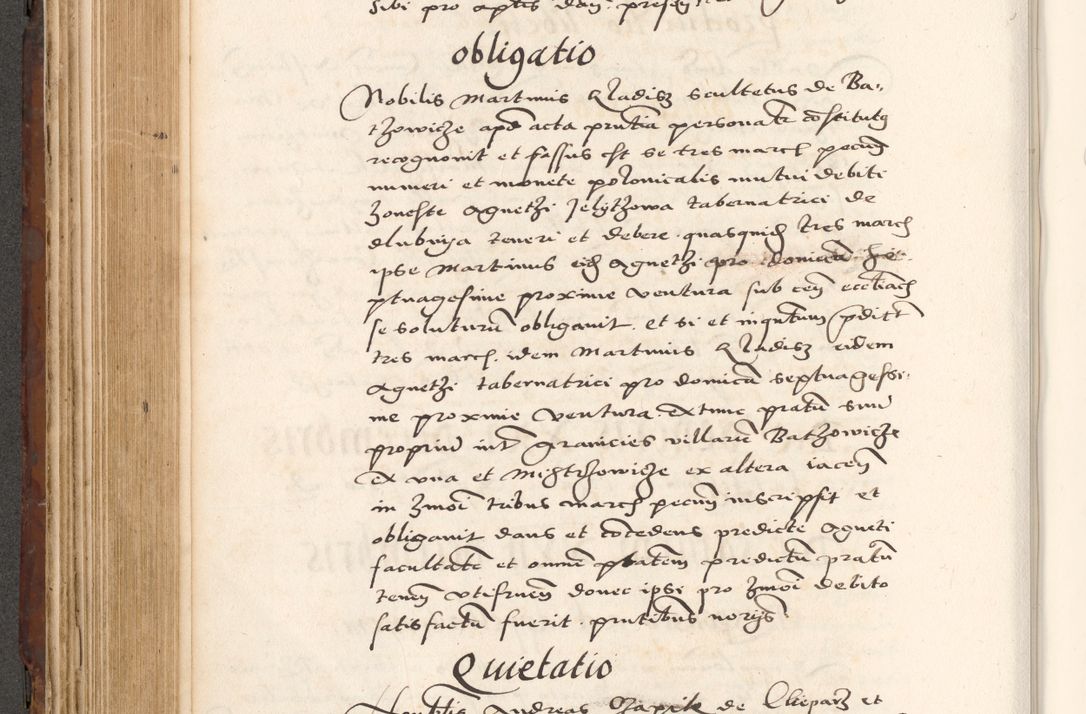 Zdjęcie nr 412 dla obiektu archiwalnego: Acta actorum causarum, sententiarum tam diffinitivarum quam interlocutoriam, obligationum, constitutionum, contractuum etc. coram reverendo patre domino Petro Porembski preposito Oswieczimensi, canonico et officiali Cracoviensi de anno Domini millesimo DºLº quarto, indictione duodecima, pontificatus sanctissimi in Christo patris et domini nostri domini Julii divina providencia papae eius nominis tercii, anno quarto, a die et mense infrasciptis continuantur