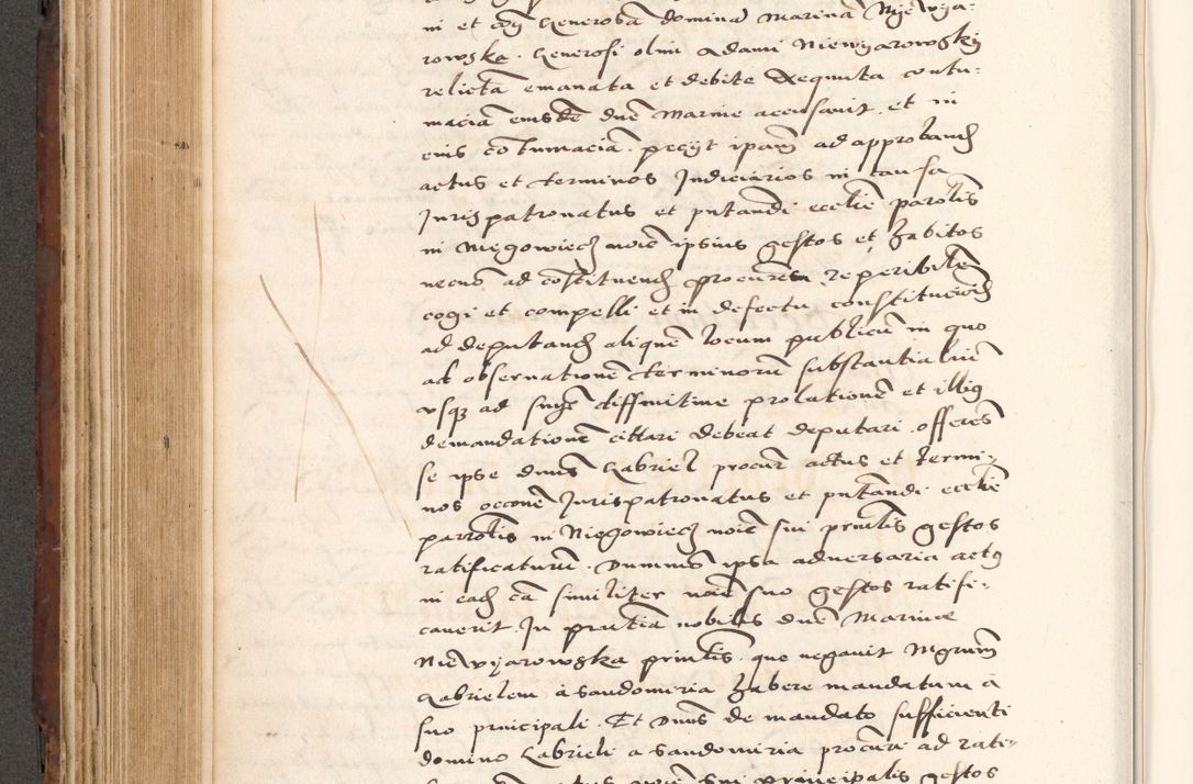 Zdjęcie nr 410 dla obiektu archiwalnego: Acta actorum causarum, sententiarum tam diffinitivarum quam interlocutoriam, obligationum, constitutionum, contractuum etc. coram reverendo patre domino Petro Porembski preposito Oswieczimensi, canonico et officiali Cracoviensi de anno Domini millesimo DºLº quarto, indictione duodecima, pontificatus sanctissimi in Christo patris et domini nostri domini Julii divina providencia papae eius nominis tercii, anno quarto, a die et mense infrasciptis continuantur