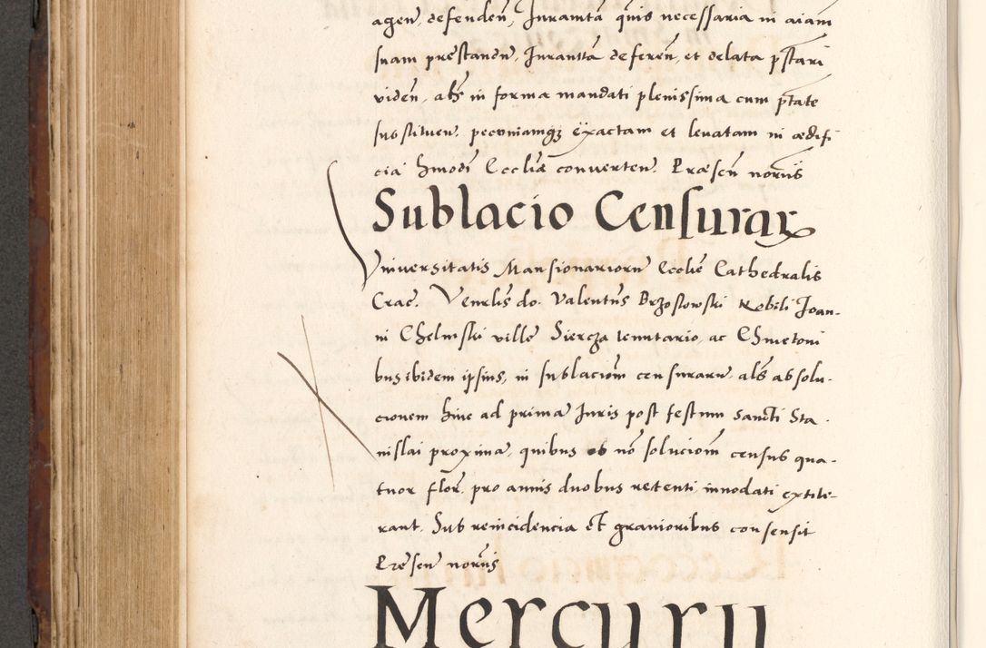 Zdjęcie nr 578 dla obiektu archiwalnego: Acta actorum causarum, sententiarum tam diffinitivarum quam interlocutoriam, obligationum, constitutionum, contractuum etc. coram reverendo patre domino Petro Porembski preposito Oswieczimensi, canonico et officiali Cracoviensi de anno Domini millesimo DºLº quarto, indictione duodecima, pontificatus sanctissimi in Christo patris et domini nostri domini Julii divina providencia papae eius nominis tercii, anno quarto, a die et mense infrasciptis continuantur