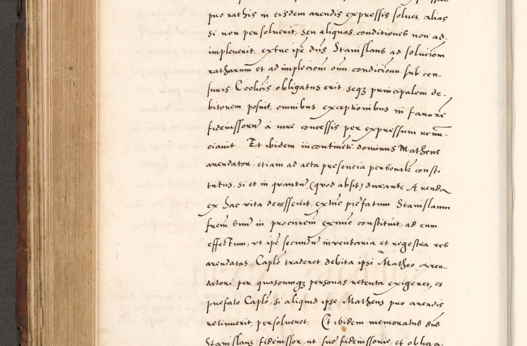 Zdjęcie nr 572 dla obiektu archiwalnego: Acta actorum causarum, sententiarum tam diffinitivarum quam interlocutoriam, obligationum, constitutionum, contractuum etc. coram reverendo patre domino Petro Porembski preposito Oswieczimensi, canonico et officiali Cracoviensi de anno Domini millesimo DºLº quarto, indictione duodecima, pontificatus sanctissimi in Christo patris et domini nostri domini Julii divina providencia papae eius nominis tercii, anno quarto, a die et mense infrasciptis continuantur