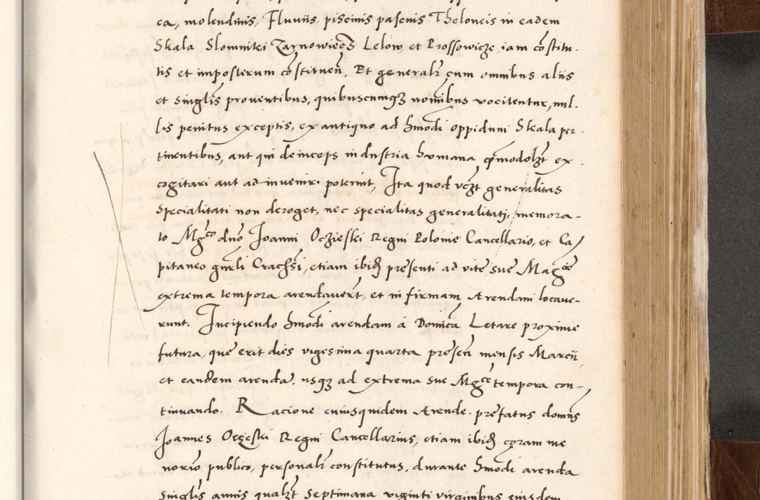 Zdjęcie nr 551 dla obiektu archiwalnego: Acta actorum causarum, sententiarum tam diffinitivarum quam interlocutoriam, obligationum, constitutionum, contractuum etc. coram reverendo patre domino Petro Porembski preposito Oswieczimensi, canonico et officiali Cracoviensi de anno Domini millesimo DºLº quarto, indictione duodecima, pontificatus sanctissimi in Christo patris et domini nostri domini Julii divina providencia papae eius nominis tercii, anno quarto, a die et mense infrasciptis continuantur
