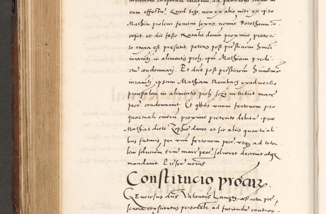Zdjęcie nr 544 dla obiektu archiwalnego: Acta actorum causarum, sententiarum tam diffinitivarum quam interlocutoriam, obligationum, constitutionum, contractuum etc. coram reverendo patre domino Petro Porembski preposito Oswieczimensi, canonico et officiali Cracoviensi de anno Domini millesimo DºLº quarto, indictione duodecima, pontificatus sanctissimi in Christo patris et domini nostri domini Julii divina providencia papae eius nominis tercii, anno quarto, a die et mense infrasciptis continuantur