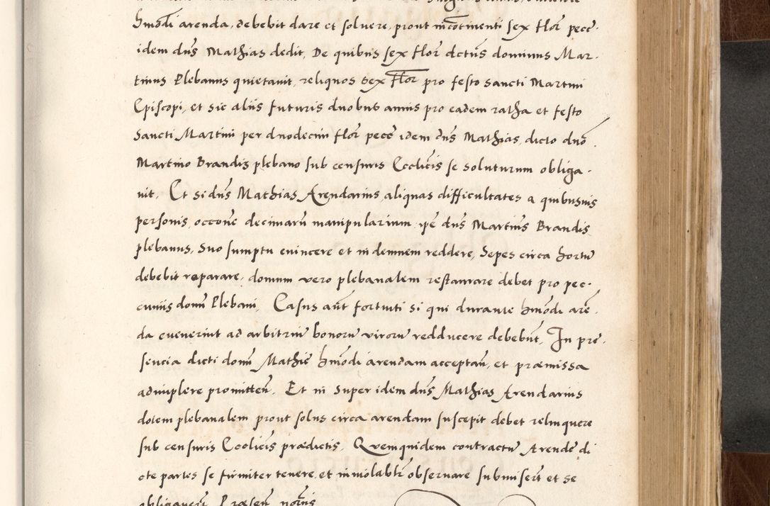 Zdjęcie nr 511 dla obiektu archiwalnego: Acta actorum causarum, sententiarum tam diffinitivarum quam interlocutoriam, obligationum, constitutionum, contractuum etc. coram reverendo patre domino Petro Porembski preposito Oswieczimensi, canonico et officiali Cracoviensi de anno Domini millesimo DºLº quarto, indictione duodecima, pontificatus sanctissimi in Christo patris et domini nostri domini Julii divina providencia papae eius nominis tercii, anno quarto, a die et mense infrasciptis continuantur