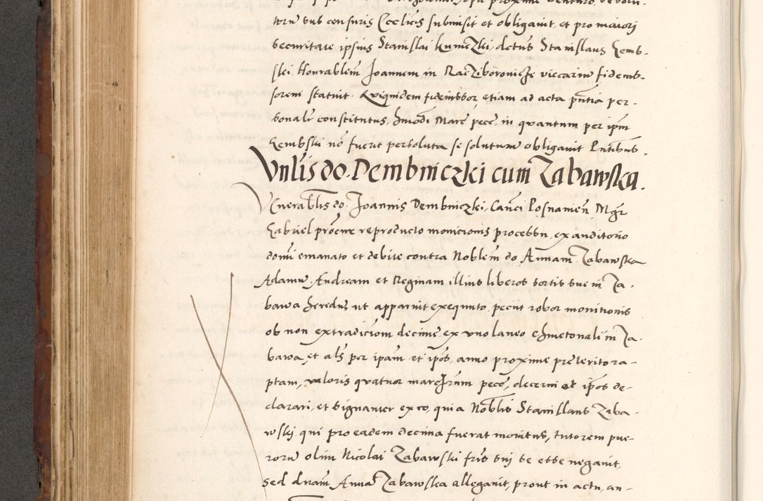 Zdjęcie nr 480 dla obiektu archiwalnego: Acta actorum causarum, sententiarum tam diffinitivarum quam interlocutoriam, obligationum, constitutionum, contractuum etc. coram reverendo patre domino Petro Porembski preposito Oswieczimensi, canonico et officiali Cracoviensi de anno Domini millesimo DºLº quarto, indictione duodecima, pontificatus sanctissimi in Christo patris et domini nostri domini Julii divina providencia papae eius nominis tercii, anno quarto, a die et mense infrasciptis continuantur