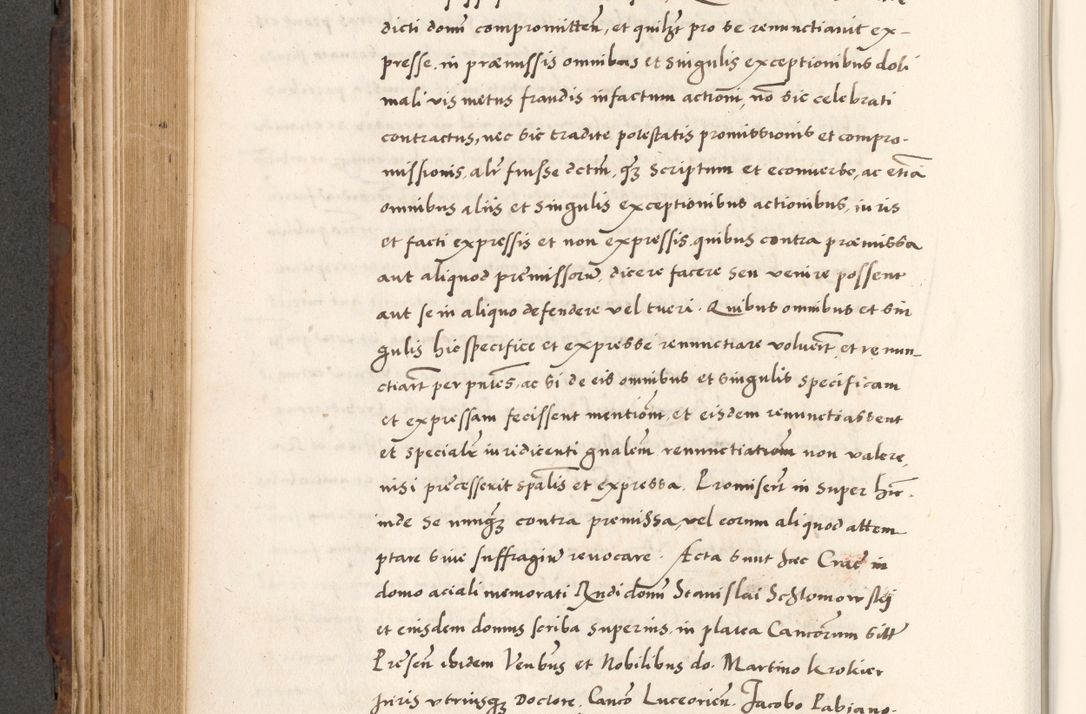 Zdjęcie nr 476 dla obiektu archiwalnego: Acta actorum causarum, sententiarum tam diffinitivarum quam interlocutoriam, obligationum, constitutionum, contractuum etc. coram reverendo patre domino Petro Porembski preposito Oswieczimensi, canonico et officiali Cracoviensi de anno Domini millesimo DºLº quarto, indictione duodecima, pontificatus sanctissimi in Christo patris et domini nostri domini Julii divina providencia papae eius nominis tercii, anno quarto, a die et mense infrasciptis continuantur