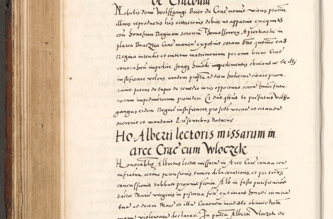 Zdjęcie nr 472 dla obiektu archiwalnego: Acta actorum causarum, sententiarum tam diffinitivarum quam interlocutoriam, obligationum, constitutionum, contractuum etc. coram reverendo patre domino Petro Porembski preposito Oswieczimensi, canonico et officiali Cracoviensi de anno Domini millesimo DºLº quarto, indictione duodecima, pontificatus sanctissimi in Christo patris et domini nostri domini Julii divina providencia papae eius nominis tercii, anno quarto, a die et mense infrasciptis continuantur