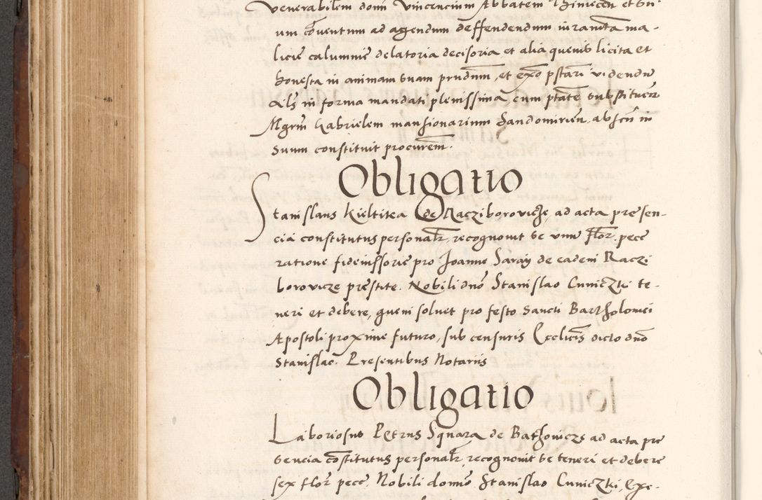 Zdjęcie nr 464 dla obiektu archiwalnego: Acta actorum causarum, sententiarum tam diffinitivarum quam interlocutoriam, obligationum, constitutionum, contractuum etc. coram reverendo patre domino Petro Porembski preposito Oswieczimensi, canonico et officiali Cracoviensi de anno Domini millesimo DºLº quarto, indictione duodecima, pontificatus sanctissimi in Christo patris et domini nostri domini Julii divina providencia papae eius nominis tercii, anno quarto, a die et mense infrasciptis continuantur