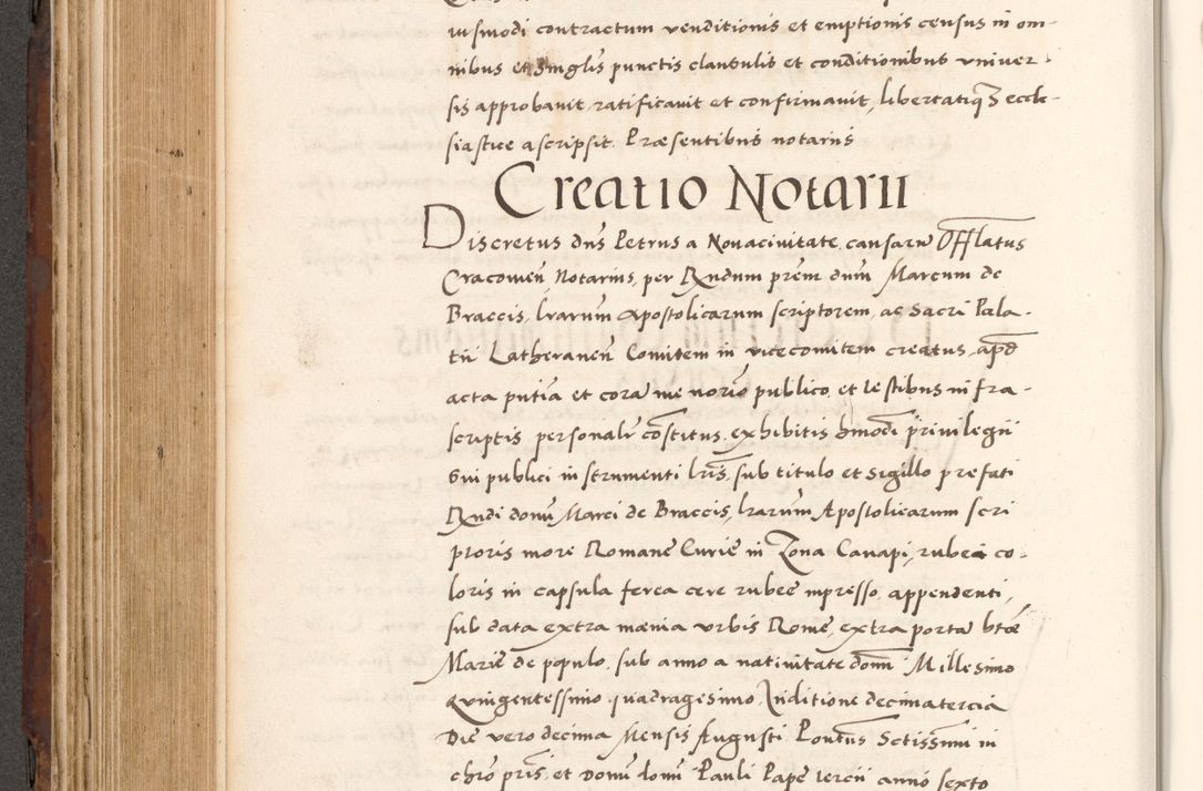Zdjęcie nr 454 dla obiektu archiwalnego: Acta actorum causarum, sententiarum tam diffinitivarum quam interlocutoriam, obligationum, constitutionum, contractuum etc. coram reverendo patre domino Petro Porembski preposito Oswieczimensi, canonico et officiali Cracoviensi de anno Domini millesimo DºLº quarto, indictione duodecima, pontificatus sanctissimi in Christo patris et domini nostri domini Julii divina providencia papae eius nominis tercii, anno quarto, a die et mense infrasciptis continuantur