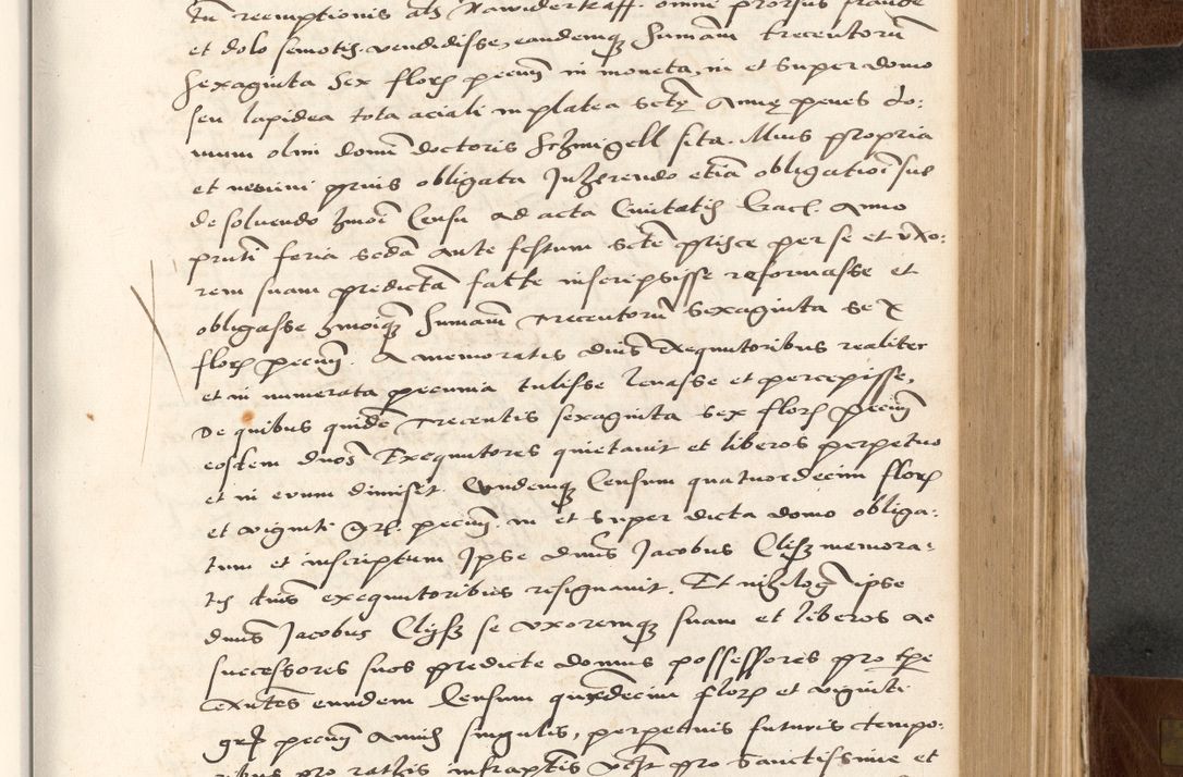 Zdjęcie nr 445 dla obiektu archiwalnego: Acta actorum causarum, sententiarum tam diffinitivarum quam interlocutoriam, obligationum, constitutionum, contractuum etc. coram reverendo patre domino Petro Porembski preposito Oswieczimensi, canonico et officiali Cracoviensi de anno Domini millesimo DºLº quarto, indictione duodecima, pontificatus sanctissimi in Christo patris et domini nostri domini Julii divina providencia papae eius nominis tercii, anno quarto, a die et mense infrasciptis continuantur