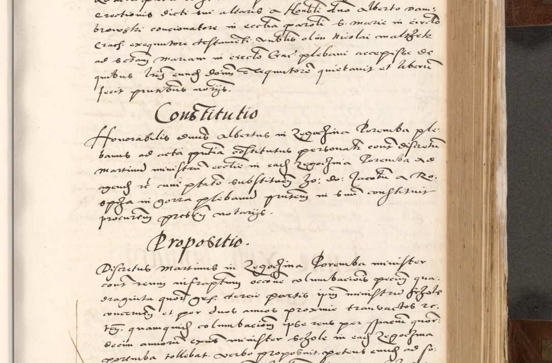 Zdjęcie nr 435 dla obiektu archiwalnego: Acta actorum causarum, sententiarum tam diffinitivarum quam interlocutoriam, obligationum, constitutionum, contractuum etc. coram reverendo patre domino Petro Porembski preposito Oswieczimensi, canonico et officiali Cracoviensi de anno Domini millesimo DºLº quarto, indictione duodecima, pontificatus sanctissimi in Christo patris et domini nostri domini Julii divina providencia papae eius nominis tercii, anno quarto, a die et mense infrasciptis continuantur