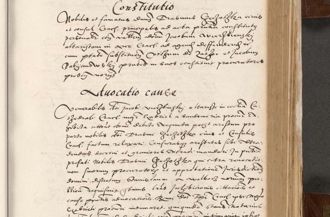 Zdjęcie nr 439 dla obiektu archiwalnego: Acta actorum causarum, sententiarum tam diffinitivarum quam interlocutoriam, obligationum, constitutionum, contractuum etc. coram reverendo patre domino Petro Porembski preposito Oswieczimensi, canonico et officiali Cracoviensi de anno Domini millesimo DºLº quarto, indictione duodecima, pontificatus sanctissimi in Christo patris et domini nostri domini Julii divina providencia papae eius nominis tercii, anno quarto, a die et mense infrasciptis continuantur
