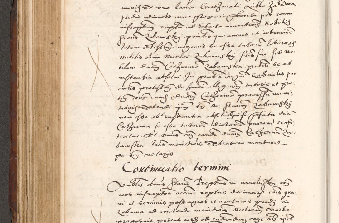 Zdjęcie nr 430 dla obiektu archiwalnego: Acta actorum causarum, sententiarum tam diffinitivarum quam interlocutoriam, obligationum, constitutionum, contractuum etc. coram reverendo patre domino Petro Porembski preposito Oswieczimensi, canonico et officiali Cracoviensi de anno Domini millesimo DºLº quarto, indictione duodecima, pontificatus sanctissimi in Christo patris et domini nostri domini Julii divina providencia papae eius nominis tercii, anno quarto, a die et mense infrasciptis continuantur