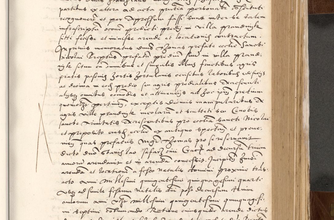 Zdjęcie nr 425 dla obiektu archiwalnego: Acta actorum causarum, sententiarum tam diffinitivarum quam interlocutoriam, obligationum, constitutionum, contractuum etc. coram reverendo patre domino Petro Porembski preposito Oswieczimensi, canonico et officiali Cracoviensi de anno Domini millesimo DºLº quarto, indictione duodecima, pontificatus sanctissimi in Christo patris et domini nostri domini Julii divina providencia papae eius nominis tercii, anno quarto, a die et mense infrasciptis continuantur