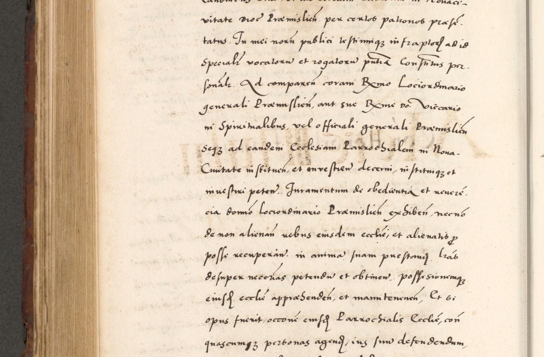 Zdjęcie nr 798 dla obiektu archiwalnego: Acta actorum causarum, sententiarum tam diffinitivarum quam interlocutoriam, obligationum, constitutionum, contractuum etc. coram reverendo patre domino Petro Porembski preposito Oswieczimensi, canonico et officiali Cracoviensi de anno Domini millesimo DºLº quarto, indictione duodecima, pontificatus sanctissimi in Christo patris et domini nostri domini Julii divina providencia papae eius nominis tercii, anno quarto, a die et mense infrasciptis continuantur