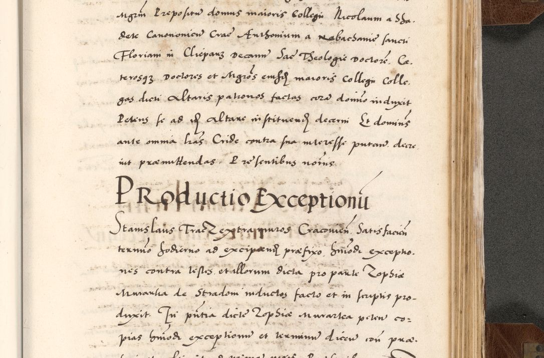 Zdjęcie nr 791 dla obiektu archiwalnego: Acta actorum causarum, sententiarum tam diffinitivarum quam interlocutoriam, obligationum, constitutionum, contractuum etc. coram reverendo patre domino Petro Porembski preposito Oswieczimensi, canonico et officiali Cracoviensi de anno Domini millesimo DºLº quarto, indictione duodecima, pontificatus sanctissimi in Christo patris et domini nostri domini Julii divina providencia papae eius nominis tercii, anno quarto, a die et mense infrasciptis continuantur