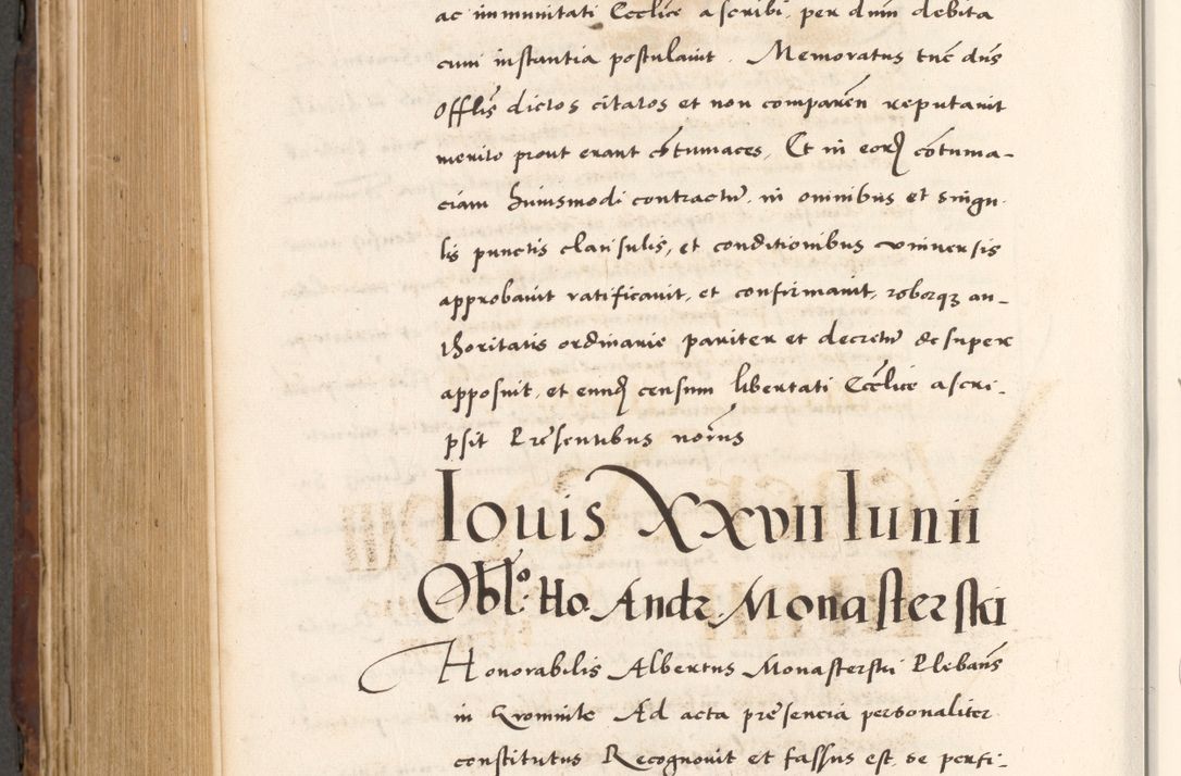 Zdjęcie nr 786 dla obiektu archiwalnego: Acta actorum causarum, sententiarum tam diffinitivarum quam interlocutoriam, obligationum, constitutionum, contractuum etc. coram reverendo patre domino Petro Porembski preposito Oswieczimensi, canonico et officiali Cracoviensi de anno Domini millesimo DºLº quarto, indictione duodecima, pontificatus sanctissimi in Christo patris et domini nostri domini Julii divina providencia papae eius nominis tercii, anno quarto, a die et mense infrasciptis continuantur