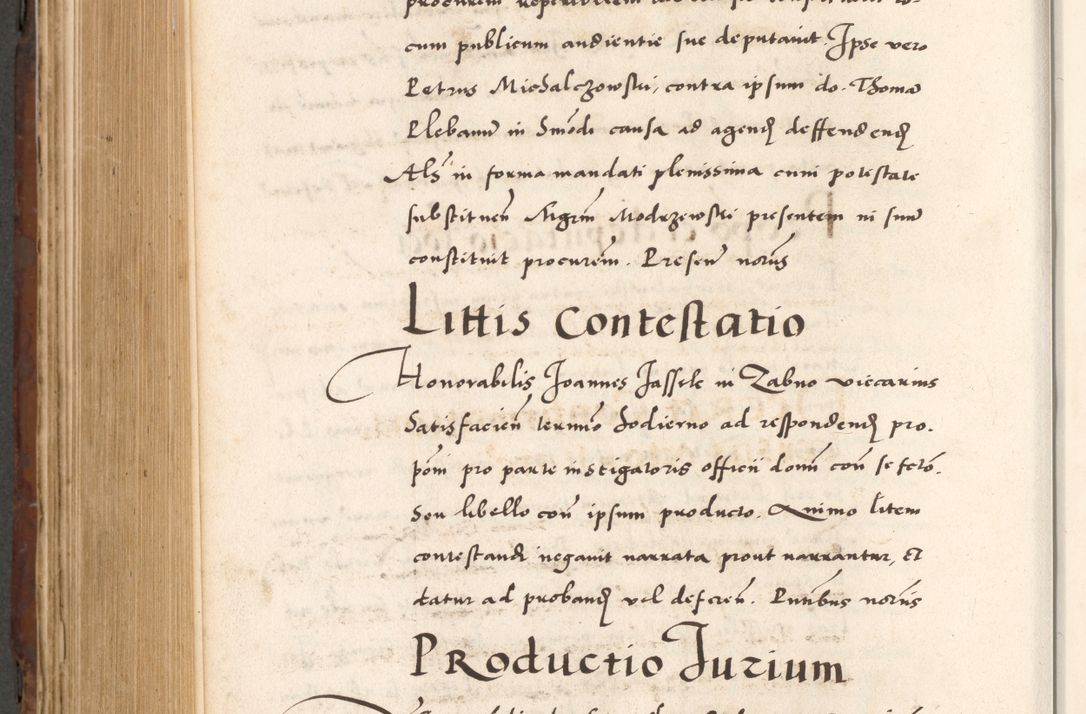 Zdjęcie nr 782 dla obiektu archiwalnego: Acta actorum causarum, sententiarum tam diffinitivarum quam interlocutoriam, obligationum, constitutionum, contractuum etc. coram reverendo patre domino Petro Porembski preposito Oswieczimensi, canonico et officiali Cracoviensi de anno Domini millesimo DºLº quarto, indictione duodecima, pontificatus sanctissimi in Christo patris et domini nostri domini Julii divina providencia papae eius nominis tercii, anno quarto, a die et mense infrasciptis continuantur