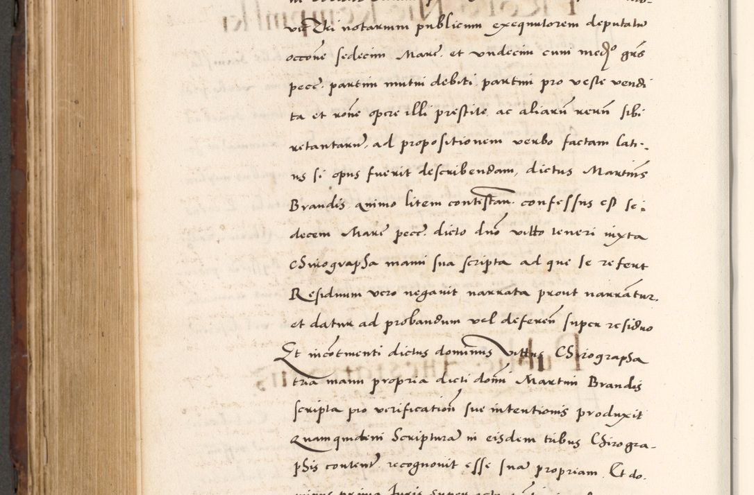 Zdjęcie nr 772 dla obiektu archiwalnego: Acta actorum causarum, sententiarum tam diffinitivarum quam interlocutoriam, obligationum, constitutionum, contractuum etc. coram reverendo patre domino Petro Porembski preposito Oswieczimensi, canonico et officiali Cracoviensi de anno Domini millesimo DºLº quarto, indictione duodecima, pontificatus sanctissimi in Christo patris et domini nostri domini Julii divina providencia papae eius nominis tercii, anno quarto, a die et mense infrasciptis continuantur