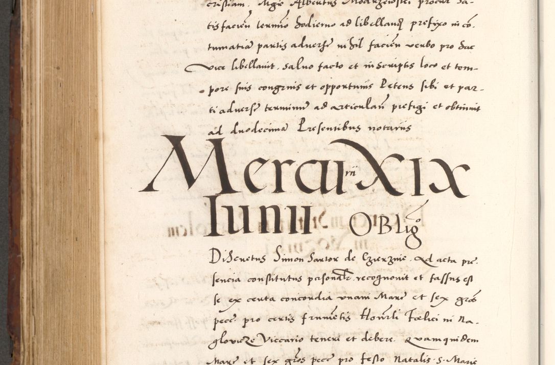 Zdjęcie nr 768 dla obiektu archiwalnego: Acta actorum causarum, sententiarum tam diffinitivarum quam interlocutoriam, obligationum, constitutionum, contractuum etc. coram reverendo patre domino Petro Porembski preposito Oswieczimensi, canonico et officiali Cracoviensi de anno Domini millesimo DºLº quarto, indictione duodecima, pontificatus sanctissimi in Christo patris et domini nostri domini Julii divina providencia papae eius nominis tercii, anno quarto, a die et mense infrasciptis continuantur