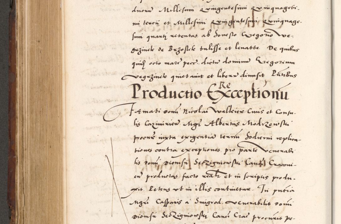 Zdjęcie nr 744 dla obiektu archiwalnego: Acta actorum causarum, sententiarum tam diffinitivarum quam interlocutoriam, obligationum, constitutionum, contractuum etc. coram reverendo patre domino Petro Porembski preposito Oswieczimensi, canonico et officiali Cracoviensi de anno Domini millesimo DºLº quarto, indictione duodecima, pontificatus sanctissimi in Christo patris et domini nostri domini Julii divina providencia papae eius nominis tercii, anno quarto, a die et mense infrasciptis continuantur