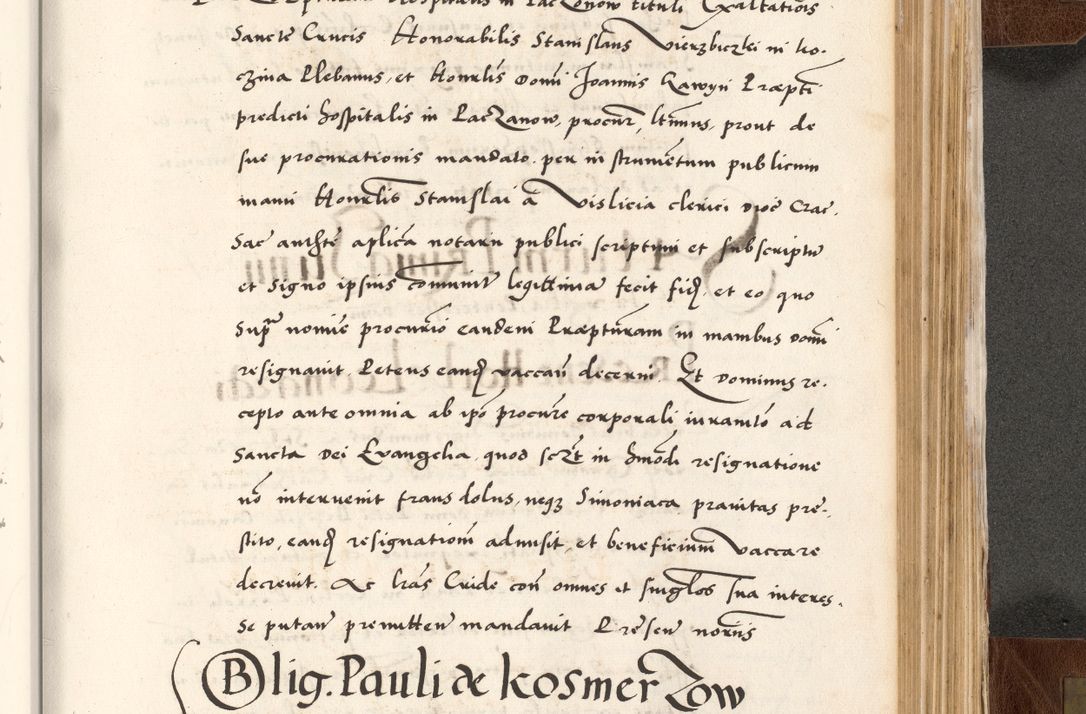 Zdjęcie nr 731 dla obiektu archiwalnego: Acta actorum causarum, sententiarum tam diffinitivarum quam interlocutoriam, obligationum, constitutionum, contractuum etc. coram reverendo patre domino Petro Porembski preposito Oswieczimensi, canonico et officiali Cracoviensi de anno Domini millesimo DºLº quarto, indictione duodecima, pontificatus sanctissimi in Christo patris et domini nostri domini Julii divina providencia papae eius nominis tercii, anno quarto, a die et mense infrasciptis continuantur