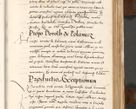 Zdjęcie nr 729 dla obiektu archiwalnego: Acta actorum causarum, sententiarum tam diffinitivarum quam interlocutoriam, obligationum, constitutionum, contractuum etc. coram reverendo patre domino Petro Porembski preposito Oswieczimensi, canonico et officiali Cracoviensi de anno Domini millesimo DºLº quarto, indictione duodecima, pontificatus sanctissimi in Christo patris et domini nostri domini Julii divina providencia papae eius nominis tercii, anno quarto, a die et mense infrasciptis continuantur