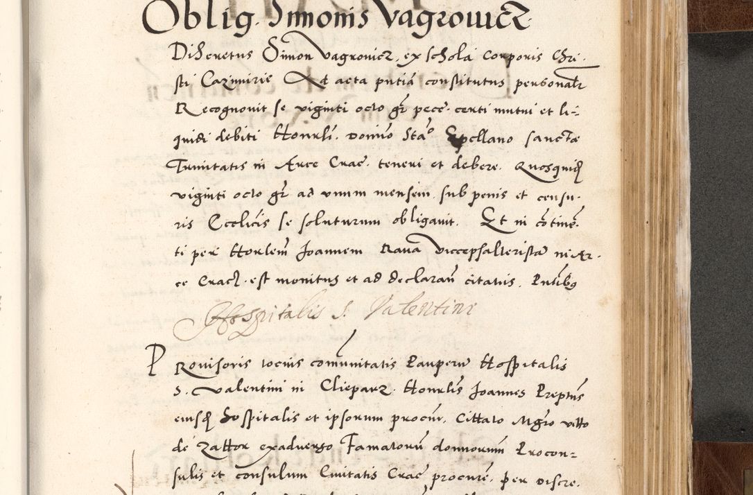 Zdjęcie nr 711 dla obiektu archiwalnego: Acta actorum causarum, sententiarum tam diffinitivarum quam interlocutoriam, obligationum, constitutionum, contractuum etc. coram reverendo patre domino Petro Porembski preposito Oswieczimensi, canonico et officiali Cracoviensi de anno Domini millesimo DºLº quarto, indictione duodecima, pontificatus sanctissimi in Christo patris et domini nostri domini Julii divina providencia papae eius nominis tercii, anno quarto, a die et mense infrasciptis continuantur