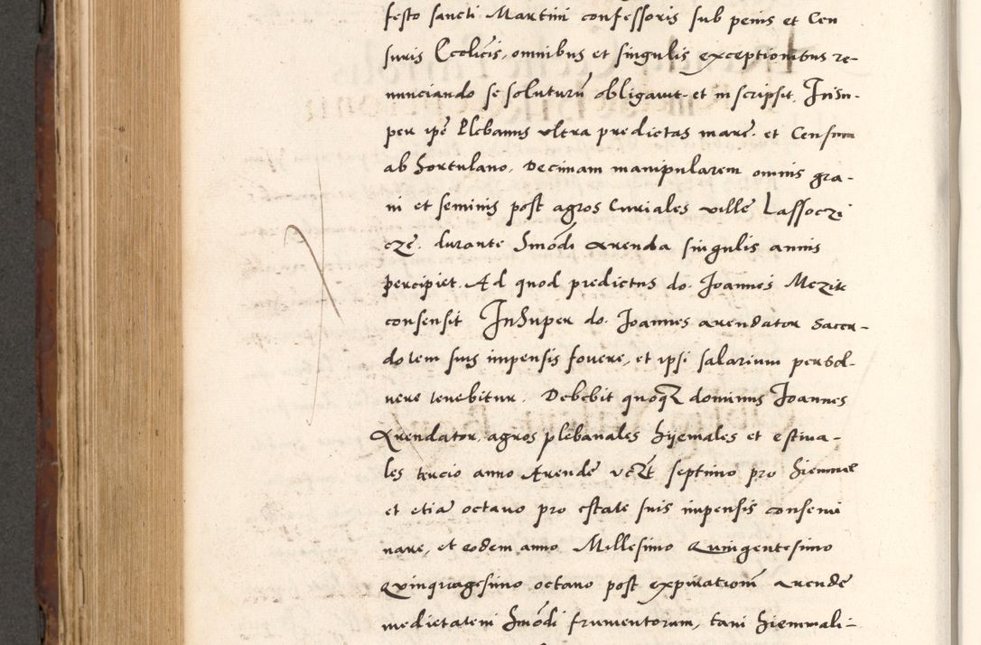 Zdjęcie nr 706 dla obiektu archiwalnego: Acta actorum causarum, sententiarum tam diffinitivarum quam interlocutoriam, obligationum, constitutionum, contractuum etc. coram reverendo patre domino Petro Porembski preposito Oswieczimensi, canonico et officiali Cracoviensi de anno Domini millesimo DºLº quarto, indictione duodecima, pontificatus sanctissimi in Christo patris et domini nostri domini Julii divina providencia papae eius nominis tercii, anno quarto, a die et mense infrasciptis continuantur